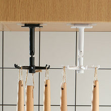 Load image into Gallery viewer, 50# 6-claw rotating storage hook Kitchen Gadgets Accessories Bath Hook Wall Mounted 360° Rotating Coat Hanger Universal hook