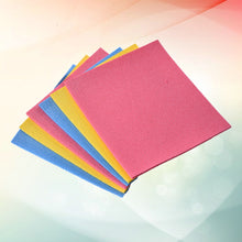 Load image into Gallery viewer, 4 pcs Dishcloth Solid Color Cellulose Sponge Oil-free Reusable Cleaning Cloth for Dish Cookware Utensil