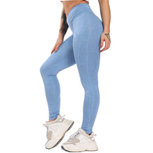 Load image into Gallery viewer, CROSS1946 Women Push Up Stretch Gym Leggings Seamless Sports Leggings Running Sportswear Women Fitness Pants Yoga Pants 2020