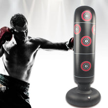 Load image into Gallery viewer, Vertical Inflatable Boxing Bag Column Punching Bag PVC Thickening Boxing Pillar Tumbler Fitness Tool For Home Gym Fitness