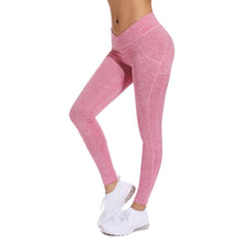 Load image into Gallery viewer, CROSS1946 Women Push Up Stretch Gym Leggings Seamless Sports Leggings Running Sportswear Women Fitness Pants Yoga Pants 2020
