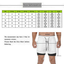 Load image into Gallery viewer, Summer Running Sport Shorts Men 2 In 1 Jogging Fitness Shorts Training Quick Dry Mens Gym Men Shorts Sport Gym Short Pants