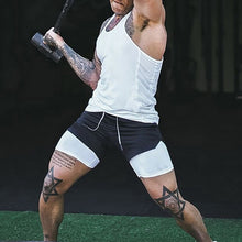 Load image into Gallery viewer, Summer Running Sport Shorts Men 2 In 1 Jogging Fitness Shorts Training Quick Dry Mens Gym Men Shorts Sport Gym Short Pants