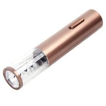 Load image into Gallery viewer, Automatic Wine Opener for Red Wine Dry Battery Electric Wine Bottle Opener Kit Cordless Corkscrew With Foil Cutter Kitchen Tools