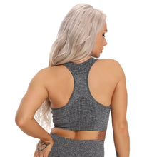 Load image into Gallery viewer, Women Seamless yoga set Fitness Sports Suits workout set gym at home sport bra gym top woman High Waist spandex shorts athletic