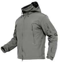 Load image into Gallery viewer, TACVASEN Winter Military Fleece Jacket Mens Soft shell Jacket Tactical Waterproof Army Jackets Coat Airsoft Clothing Windbreaker