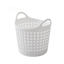 Load image into Gallery viewer, Household Storage Baskets Receiving Basket Mini Desktop Storage Trash Basket Creative Fashion Trash Can Bath Toy storage basket