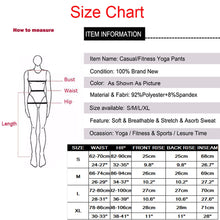 Load image into Gallery viewer, Print Women Yoga Pants Tight Leggings Fitness Clothing Seamless Sport Pants Breathable Running Hip raise Professional Sportswear