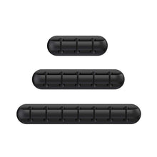 Load image into Gallery viewer, Cable Organizer Silicone USB Cable Winder Desktop Management Clips Self-Sticking Cable Holder for Mouse Keyboard Headphone Wire