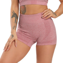 Load image into Gallery viewer, Women Seamless yoga set Fitness Sports Suits workout set gym at home sport bra gym top woman High Waist spandex shorts athletic