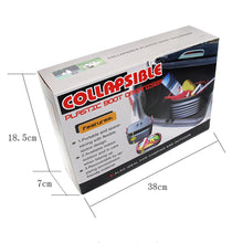 Load image into Gallery viewer, 18L Folding Car Trash Can Telescopic Outdoor Camping Fishing Water Bucket with Lid Auto Cargo Container Storage Box