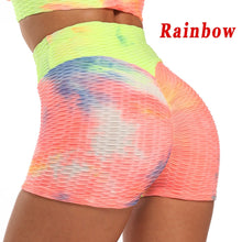 Load image into Gallery viewer, Sexy Women's Sports High Waist Shorts Athletic Gym Workout Fitness Yoga Leggings Briefs Athletic Breathable push up Yoga Short