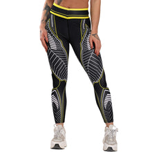 Load image into Gallery viewer, Versant™ Linear Print High Waist Yoga Pants
