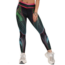 Load image into Gallery viewer, Versant™ Linear Print High Waist Yoga Pants
