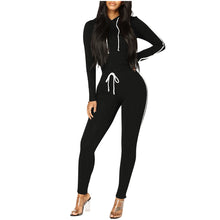 Load image into Gallery viewer, Solid Tracksuit Women Set hoodies and pants set European And American Autumn And Winter Women's New Sports Suit Two-Piece#g4
