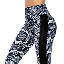 Load image into Gallery viewer, Fashion Snake Print Yoga Pants Elastic animal skin sports leggings Leopard Print Fitness Women pants High Waist gym sportswear
