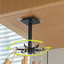 Load image into Gallery viewer, 50# 6-claw rotating storage hook Kitchen Gadgets Accessories Bath Hook Wall Mounted 360° Rotating Coat Hanger Universal hook
