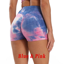 Load image into Gallery viewer, Sexy Women's Sports High Waist Shorts Athletic Gym Workout Fitness Yoga Leggings Briefs Athletic Breathable push up Yoga Short
