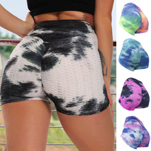 Load image into Gallery viewer, Sexy Women's Sports High Waist Shorts Athletic Gym Workout Fitness Yoga Leggings Briefs Athletic Breathable push up Yoga Short
